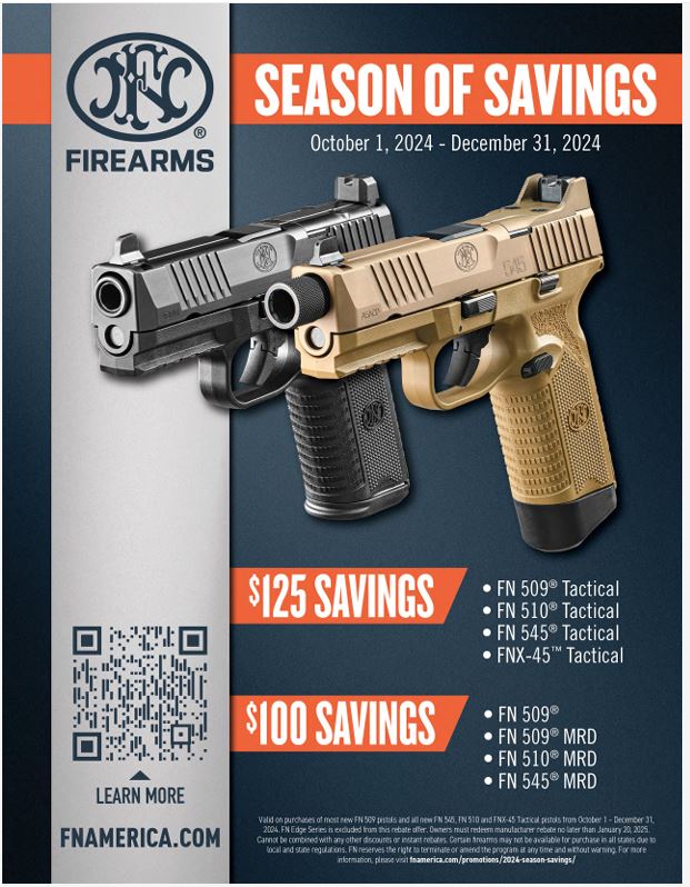 FN – 2024 Season Of Savings Rebate